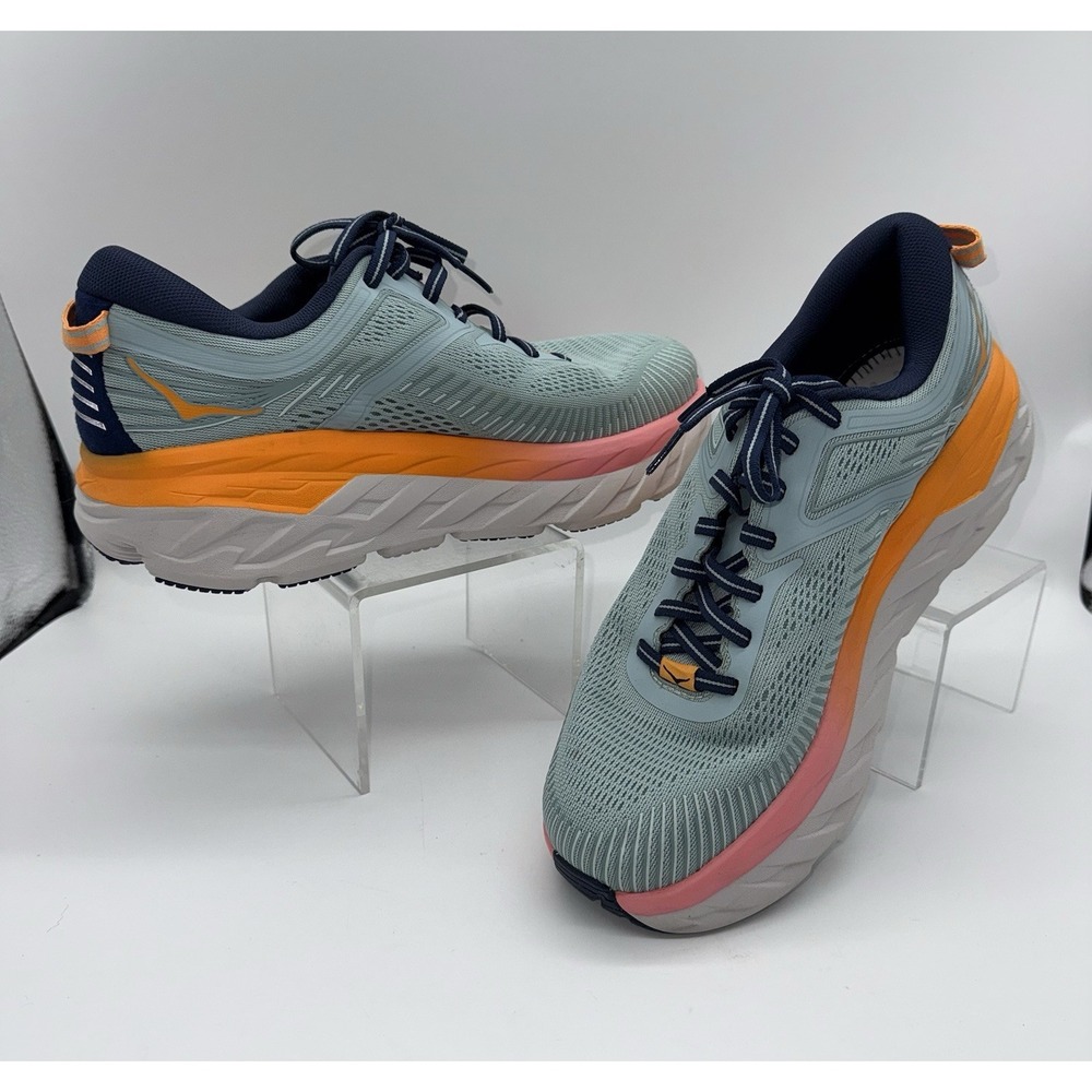 HOKA ONE ONE Women's Bondi 7 Shoes Running Sneakers 1110531 Wide Size 10 D